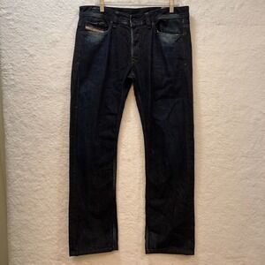 Diesel Viker Men's Jeans Regular Straight 33Wx30L Wash 008XB Vintage NWT